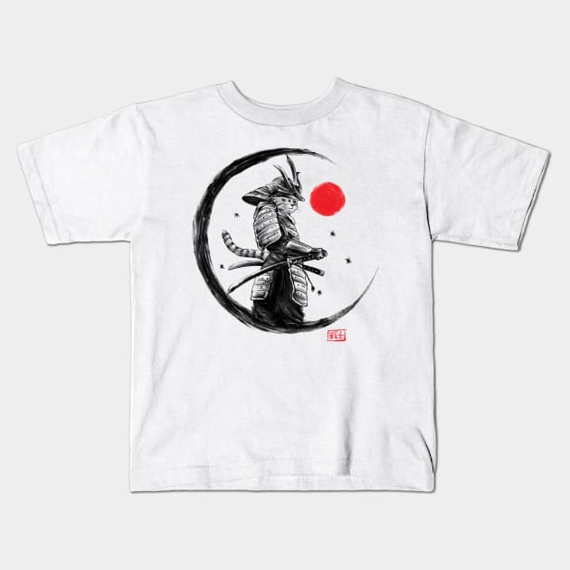 ZEN CATANA Kids T-Shirt by ALFBOCREATIVE